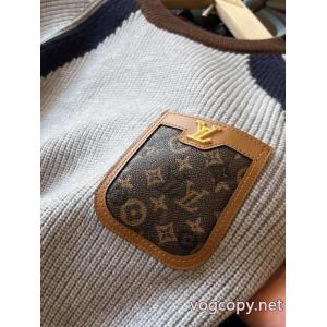 LOUIS VUITTON/ルイスヴィトンLVコーナー新作オールインワンカラーニットカラーセーター男女同型