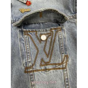 LOUIS VUITTONルイ・ヴィトンFW 26七夕限定デニムシリーズCVDスケートボードポケット刺繍デニムジャケット