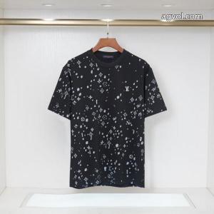 LVルイ・ヴィトン公式サイトの新型満印水滴プリント半袖