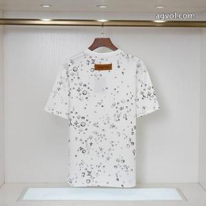 LVルイ・ヴィトン公式サイトの新型満印水滴プリント半袖