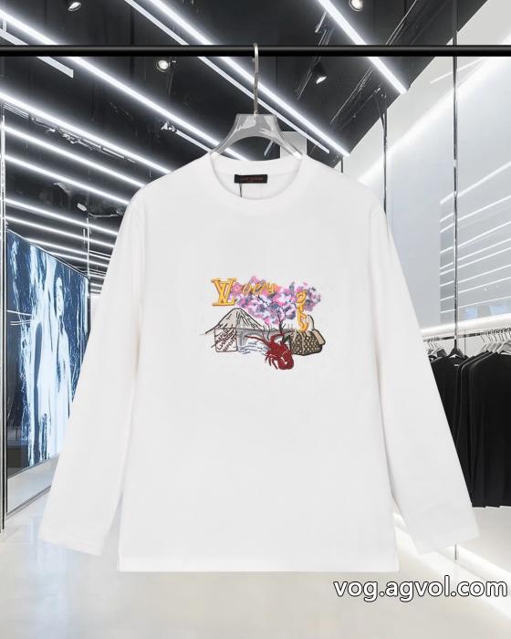 長袖TシャツLOUIS VUITTON最大の魅力ロゴがかっこいい激安 通販 専門 0