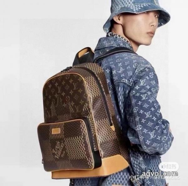 LV×NIGOオールドフラワーチェックのショルダーバッグ 5