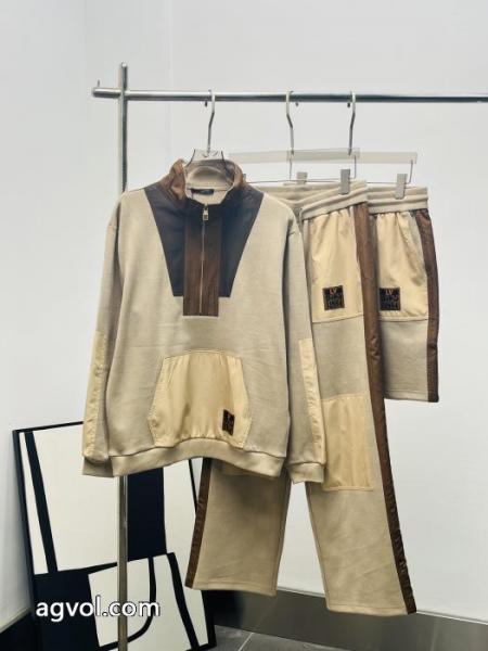 Louis Vuitton 2025新品ヴィンテージクラッシュカラージップパーカー 3
