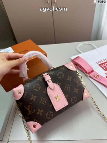 LOUIS VUITTONルイ ヴィトンPetite Malle Soupleソフトボックスバッグ 5