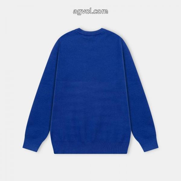 LVルイヴィトン25 ss冬の定番刺繍ロゴラウンドネックセーター 1