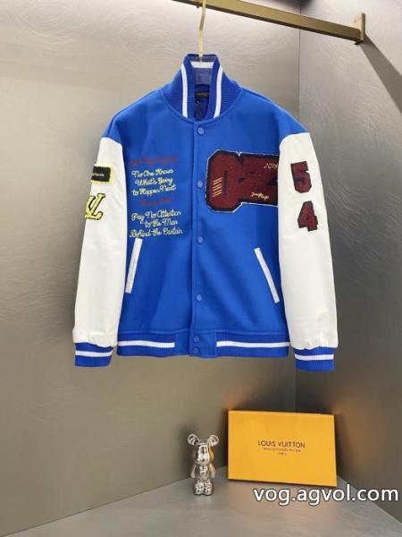 LVブルー蒸気ロボットタオル刺繍野球ウェアジャケット 0 