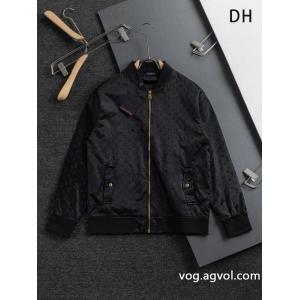 Louis Vuitton 25 SS早秋冬モデルアルファベットジャカード満印キャップコート