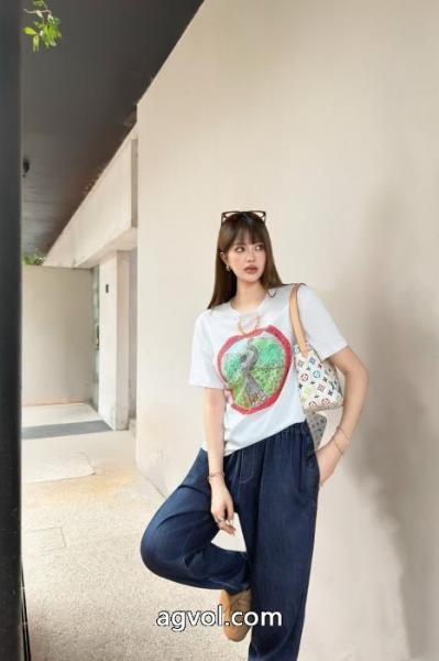 半袖TシャツLOUIS VUITTONキュートな印象最新商品即完売必至スーパー コピー ブランド 専門 2