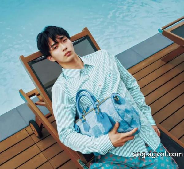 Louis Vuitton/新作ストライプコットン系バックル長袖シャツ 0