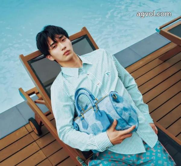 Louis Vuitton/新作ストライプコットン系バックル長袖シャツ 1