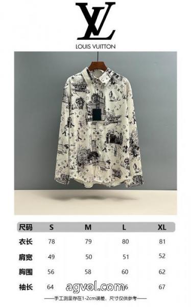 LOUIS VUITTONブランド 激安 長袖シャツ完売目前VIP価格25ss海外発 2
