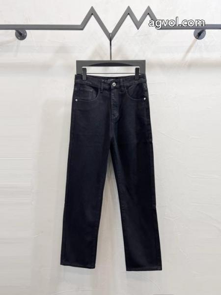 GIVENCHYカートゥーンポケットロゴストレートジーンズ男女同型 3