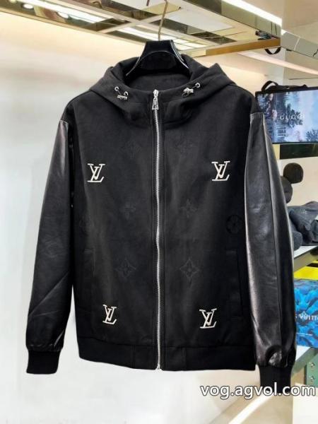 抜け感を出す肌触りの着心地が良く 偽物 ブランド ショップジャケットLOUIS VUITTON 0