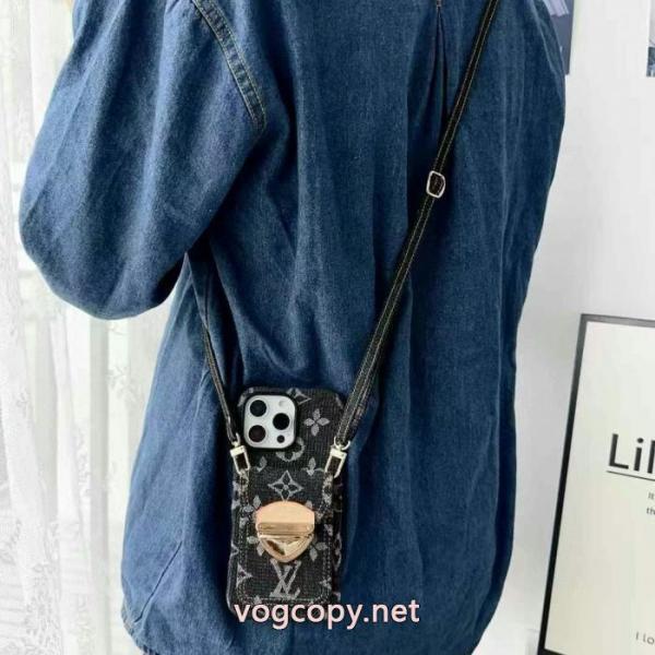 LVカウボーイロックロックバッグ携帯ケース肩ベルト斜め掛け携帯ケース全バッグソフトケース 1