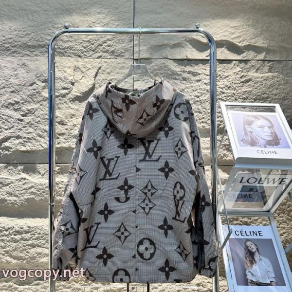 LVトップクラスの高バージョン複合満印高級カップル複合コート 1