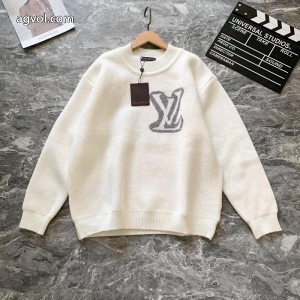 Louis Vuittonジャカード大ロゴヘッダーセーター 3