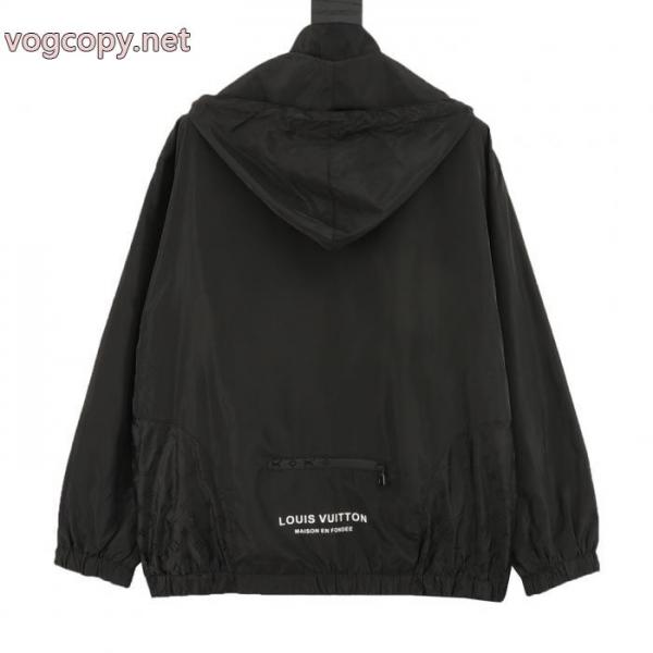 Louis Vuittonオールドフラワーフルプリントパーカージップコート 2
