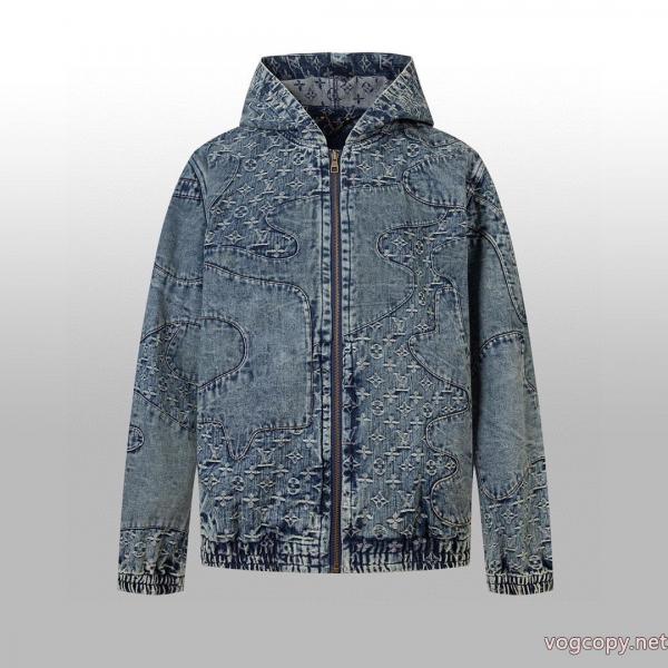 デニムのコートLOUIS VUITTON存在感が高い優秀な限定生産品ブランド 品 激安 通販 0