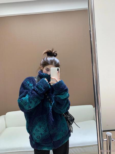 LV高バージョンヒツジ毛ヒツジ毛テディコート男女同型 0 