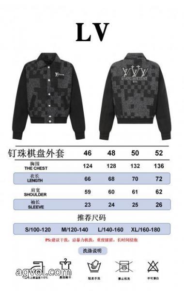 LOUIS VUITTON 25 SSピンボード野球ウェアジャケット 6 