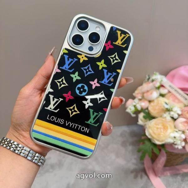LV新品携帯Iphone ケース カバー新工芸金細工ガラスケース 3
