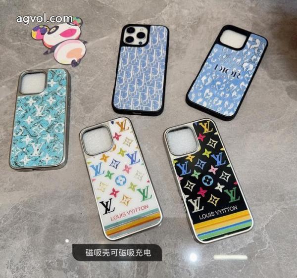 LV新品携帯Iphone ケース カバー新工芸金細工ガラスケース 4