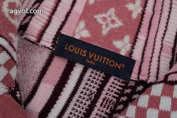 LOUIS VUITTON25SSヘッダーハーフジッパー変則ジャカードセーターコート 4