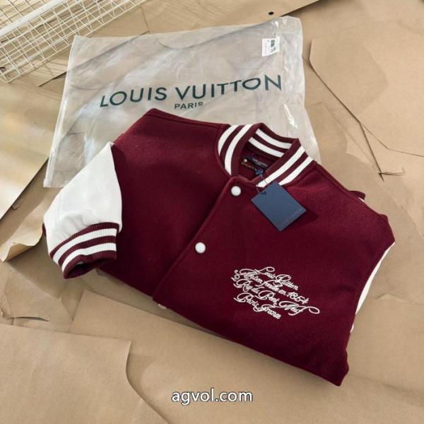 LOUIS VUITTON胸元刺繍字野球ウェアジャケット 4