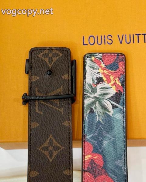 Louis Vuitton高品質リバーシブル老花ベルト 3
