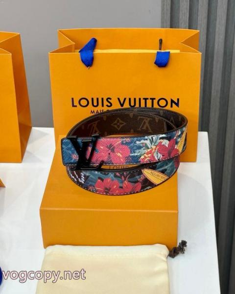 Louis Vuitton高品質リバーシブル老花ベルト 5