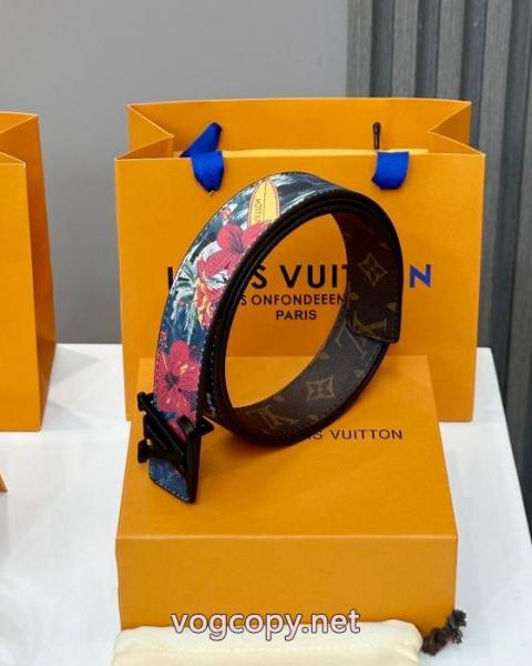 Louis Vuitton高品質リバーシブル老花ベルト 4