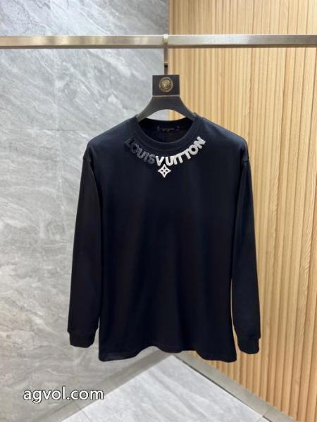 長袖TシャツLOUIS VUITTONファション性の高い 絶対欲しい 25秋冬の大人コーデブランド 偽物 1
