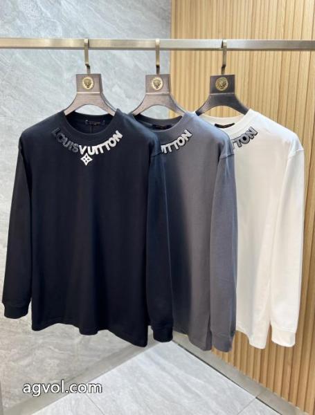 長袖TシャツLOUIS VUITTONファション性の高い 絶対欲しい 25秋冬の大人コーデブランド 偽物 3