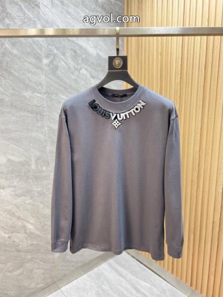 長袖TシャツLOUIS VUITTONファション性の高い 絶対欲しい 25秋冬の大人コーデブランド 偽物 5