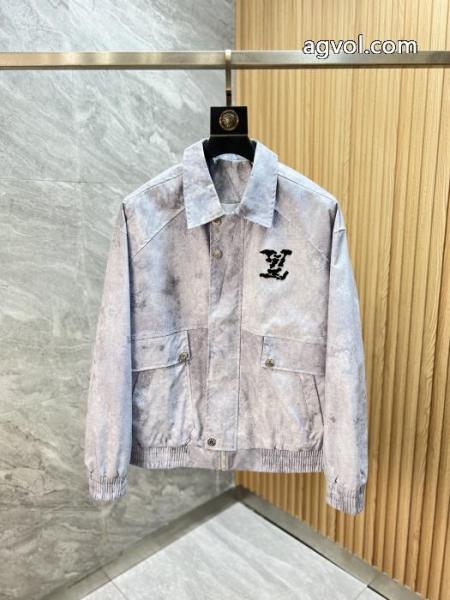 値下げ! 秋冬限定色や海外限定 高級素材LOUIS VUITTONブランド アクセサリー 激安ジャケット 5