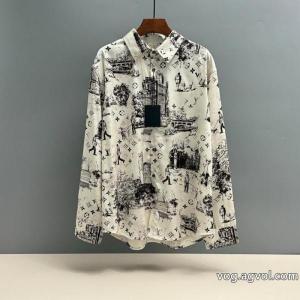 LOUIS VUITTONブランド 激安 長袖シャツ完売目前VIP価格25ss海外発 