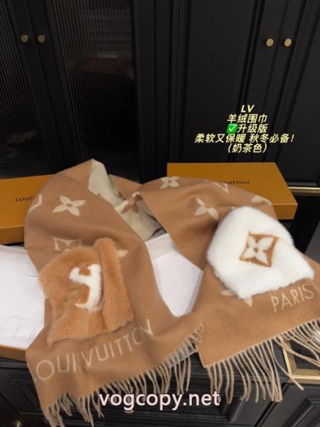 偽 ブランド 通販海外最新モデル お得な 機能性抜群!マフラーLOUIS VUITTON 3
