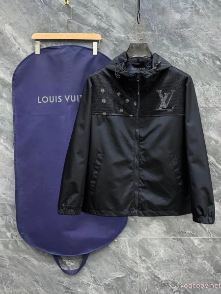 ブランド 通販店LOUIS VUITTON今流行! 大胆なスリット上品 予約完売品ジャケット 0