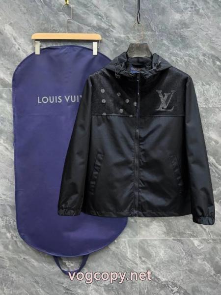 ブランド 通販店LOUIS VUITTON今流行! 大胆なスリット上品 予約完売品ジャケット 2