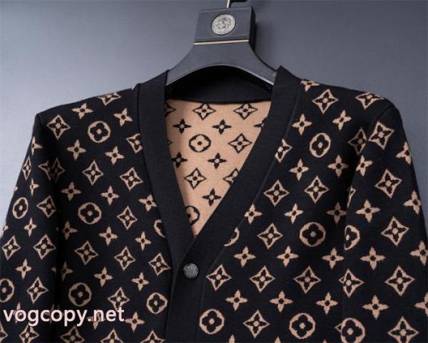 コピー 商品 ブランド優れた品質 最安値新作 今年のトレンドカラーセーターコートLOUIS VUITTON 2