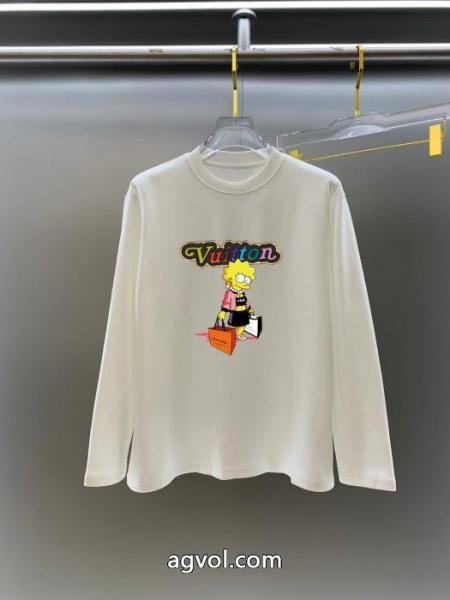 魅力が光る ついに登場 数量限定LOUIS VUITTON長袖Tシャツブランド 偽物 激安 2