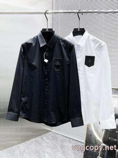 2025新作コレクション 2025大人気 上品ですっきり、好感度抜群コピー ブランド 通販 安心長袖シャツLOUIS VUITTON 3