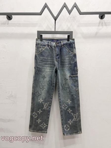 限定SALE 雑誌掲載 待望の再販売偽物 ブランド ショップLOUIS VUITTONジーンズ 2