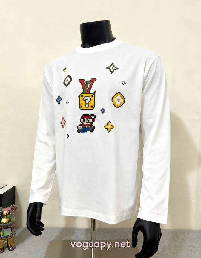 長袖TシャツLOUIS VUITTON欲しい可愛く新鮮 リラックスした雰囲気に HOT得価ブランド 偽物 4