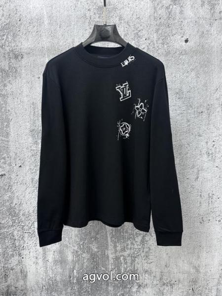 長袖Tシャツブランド スーパー コピー 通販カジュアルスタイルに 好評品 海外限定!LOUIS VUITTON 2