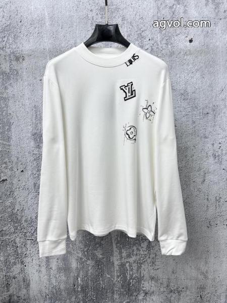 長袖Tシャツブランド スーパー コピー 通販カジュアルスタイルに 好評品 海外限定!LOUIS VUITTON 5