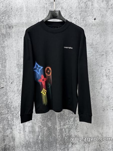 在庫あり即納 完売前に 注目!25-26AWLOUIS VUITTONブランド 品 激安 通販長袖Tシャツ 0 