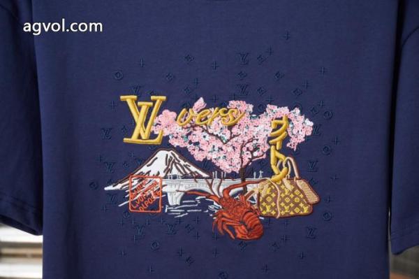 大胆なスリット上品 評価の高い 雑誌掲載アイテム LOUIS VUITTON半袖Tシャツスーパー コピー メンズ 3
