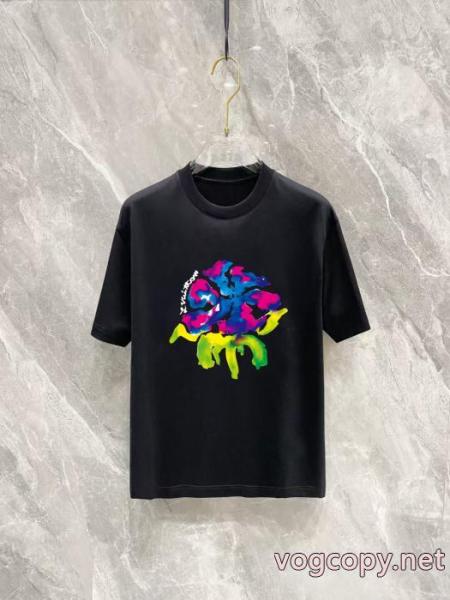 ブランド コピー 安心2025新品入荷 男女兼用 カジュアルもある絶妙な雰囲気LOUIS VUITTONTシャツ 1