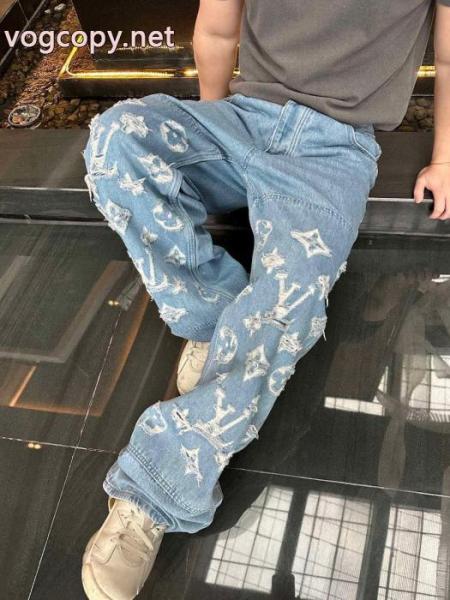 上質な材料 通気性のいい 今、注目なのジーンズブランド 偽物 激安 通販LOUIS VUITTON 5 